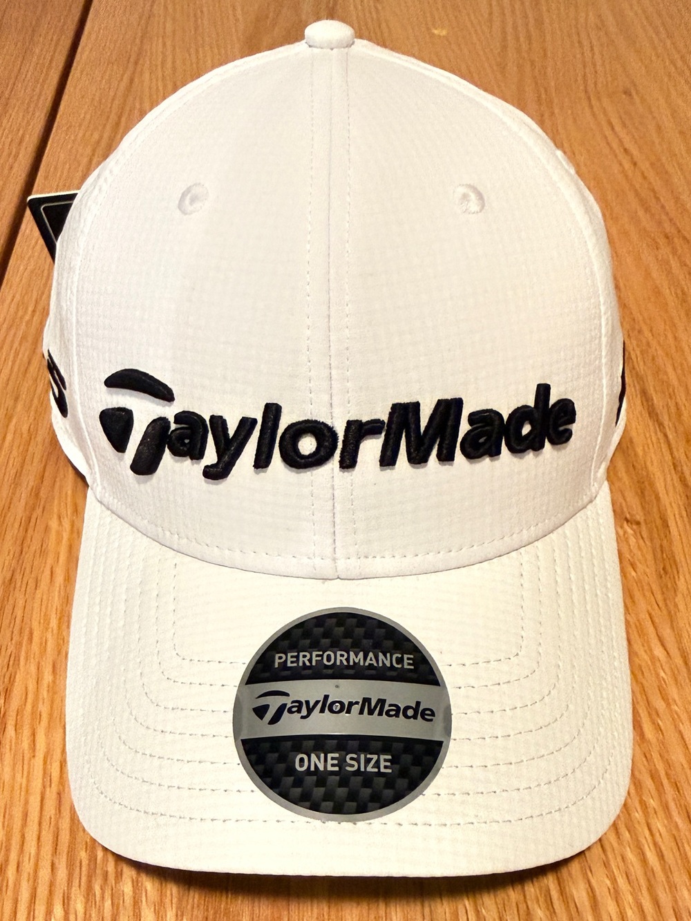 NWT TaylorMade Tour Authentic Performance Golf Hat White One Size